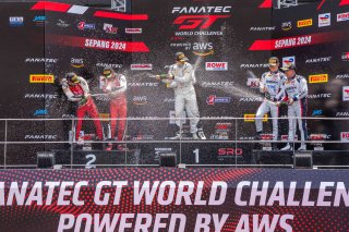 Sepang Race 2 Podium | SRO Motorsports Group