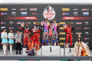 Sugo Race 2 Podium Japan Cup | SRO Motorsport Group