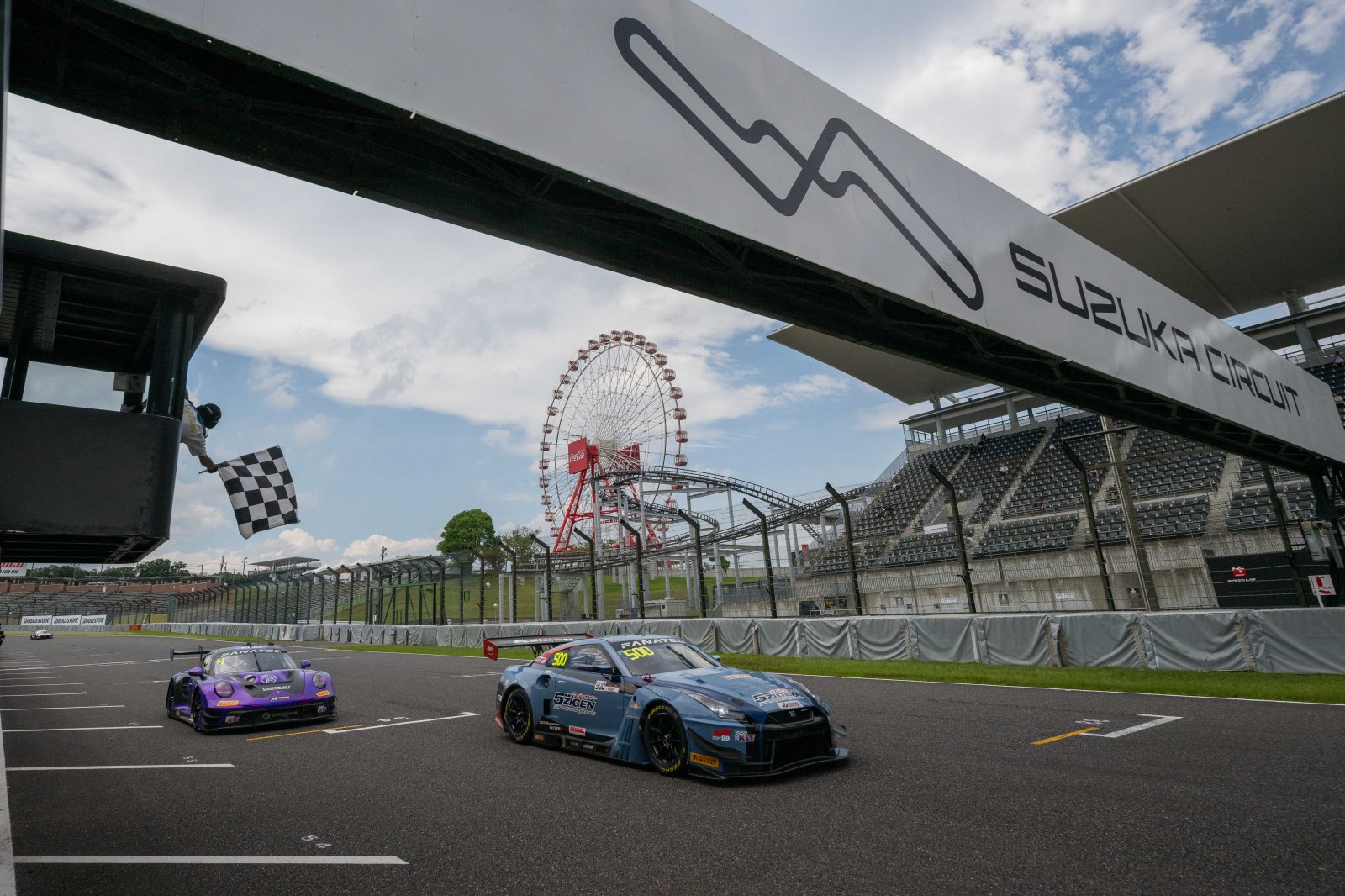 Fanatec GT Asia: Hirobon and Kanamaru earn popular win for 5ZIGEN’s Nissan GT-R