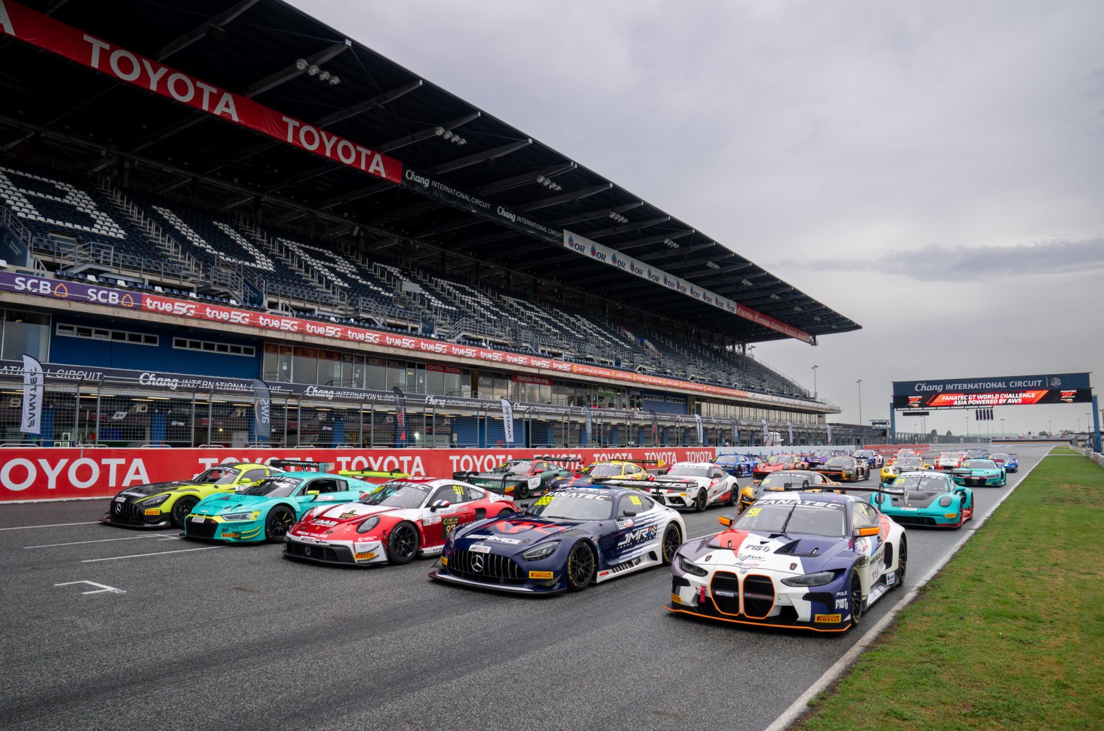 SRO reveals capacity Fanatec GT World Challenge Asia Powered by AWS entry list