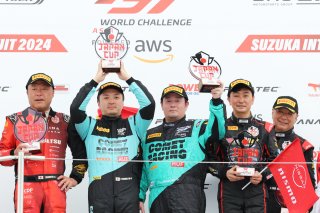 Suzuka Race 1 GT3 Am Podium Japan Cup | SRO Motorsports Group / Shigenobu Yoshida