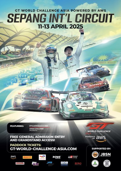Sepang International Circuit (GTWC Asia) poster