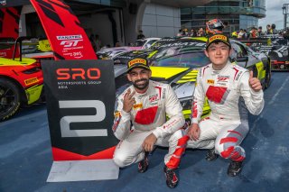 41	Audi Sport Asia Team Absolute	Akash Neil Nandy	James Yu Kuai	Audi R8 LMS GT3 EVO II  | SRO Motorsport Group