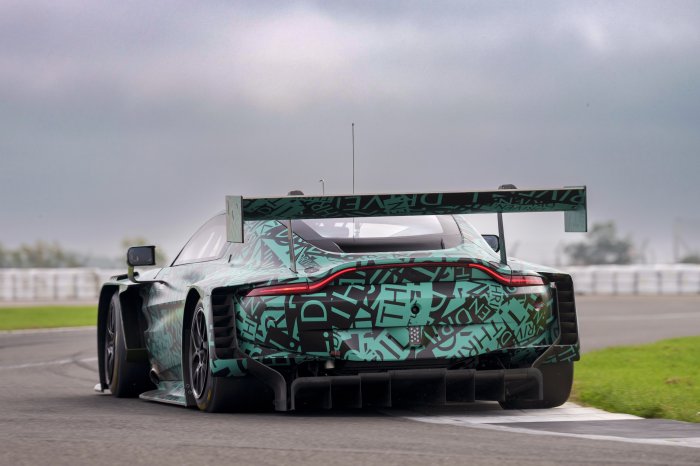 New Aston Martin GT3 spotted at Silverstone