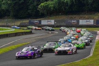 Okayama Race 2 Start | SRO Motorsports Group