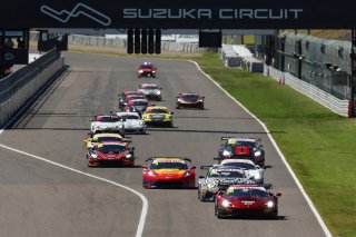 Suzuka Race 2 Start | SRO Motorsport Group