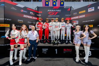 Sepang Race 2 Podium Silver Am | SRO Motorsports Group