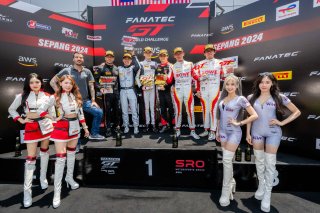 Sepang Race 2 Podium Overall | SRO Motorsports Group