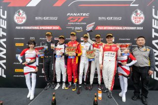 Fuji Race 2 Overall Podium | SRO Motorsports Group