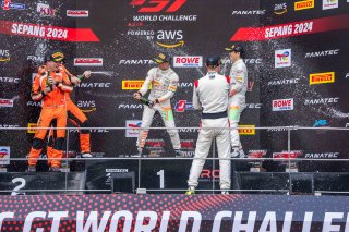 Sepang Race 2 Podium | SRO Motorsports Group