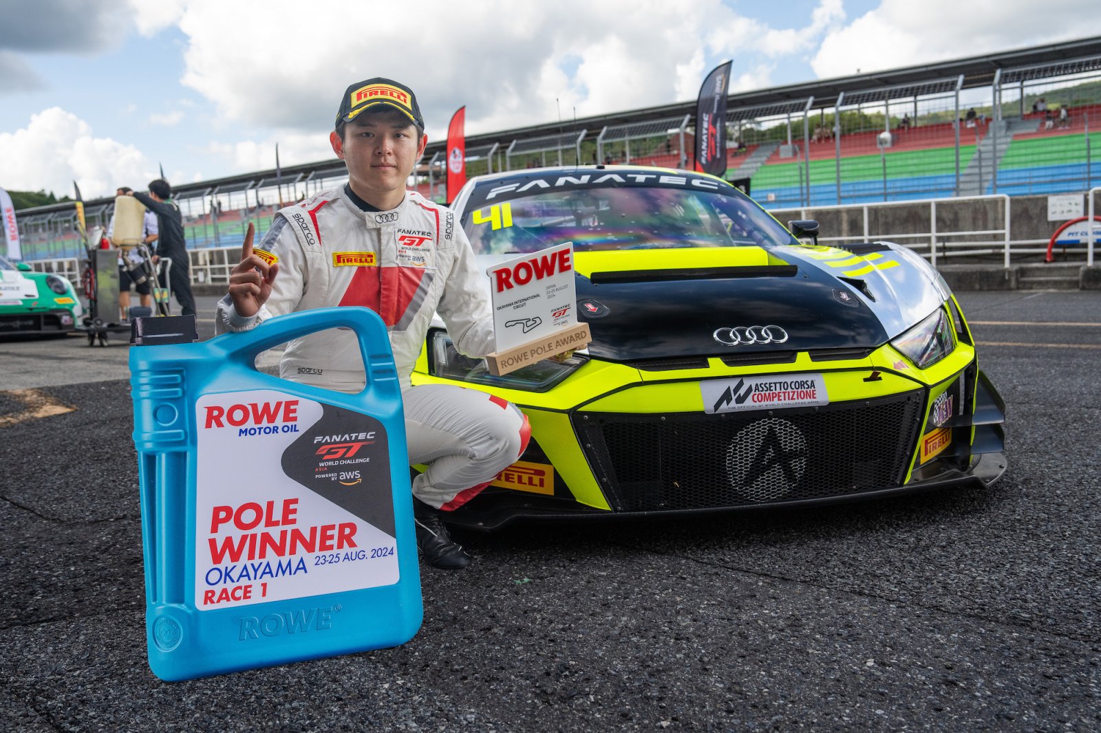 Fanatec GT Asia Qualifying: Yu and Buus seal Okayama poles