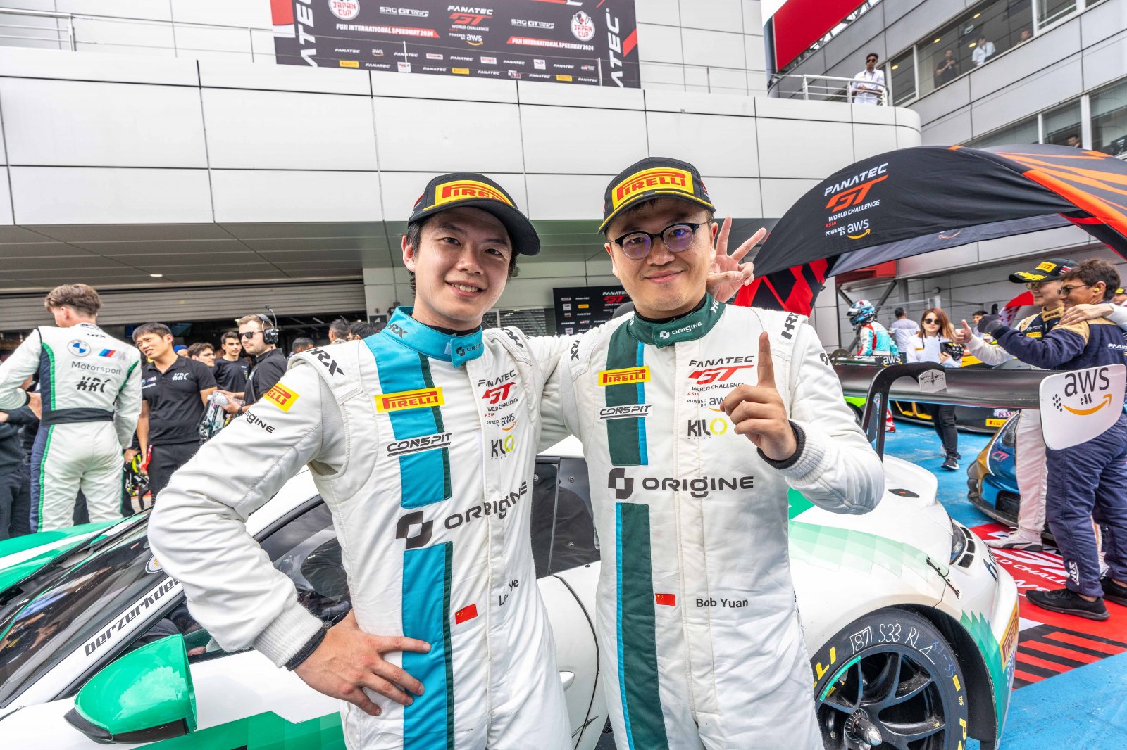 Fanatec GT Asia: Origine’s Yuan and Ye claim first victory of the season at Fuji