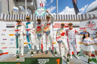Okayama Race 1 GT3 Overall Podium | SRO Motorsports Group