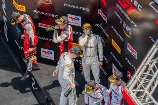 Sepang Race 2 Podium | SRO Motorsports Group