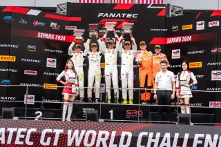 Sepang Race 1 Podium Am | SRO Motorsports Group