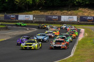 Okayama Race 1 Start | SRO Motorsports Group