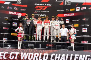Sepang Race 1 Podium Overall | SRO Motorsports Group