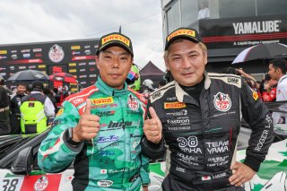 38	WAKAYAMA TOYOTA with HOJUST RACING	Toshiyuki Ochiai	Takeshi Suehiro	Toyota GR Supra GT4 Evo	Japan Cup Sugo | SRO Motorsport Group