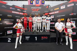 Sepang Race 1 Podium Silver-Am | SRO Motorsports Group