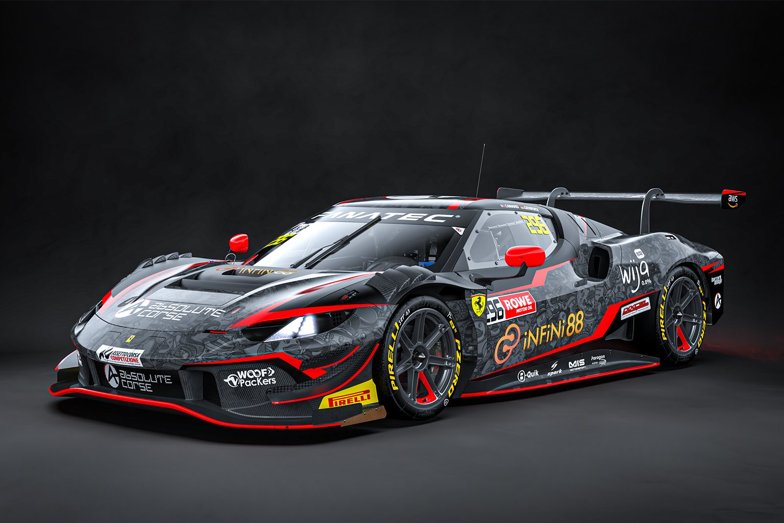 Gehrsitz and Canard to share Absolute Corse Ferrari