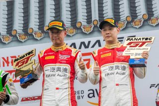 36	FAW Audi Sport Asia Racing Team			Franky Cheng Congfu			Adderly Fong			Audi R8 LMS GT3 EVO II  | SRO Motorsports Group
